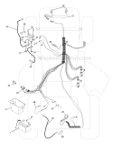 Page A Diagram and Parts List for WE12538M  Weed Eater Lawn Tractor